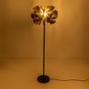 Liberta-Maison Blossom Fotistiko Epidapedio 49x49x149cm Metallo Brown Gold Mavro 033309