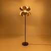 Liberta-Maison Blossom Fotistiko Epidapedio 44x44x152cm Metallo Brown Gold 033362