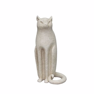 Liberta - Maison LUNA Διακοσμητική Γάτα Polyresin Off White 13x11x26.3cm 034173