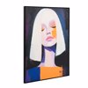 Liberta - Maison DONNA SOGNA Pinakas Kambas Poluxromos me Xulini Korniza Mavri 90x4x120cm 034232
