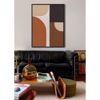 Liberta - Maison VARME B Pinakas Kambas Poluxromos me Xulini Korniza Mavri 60x4x80cm 034234