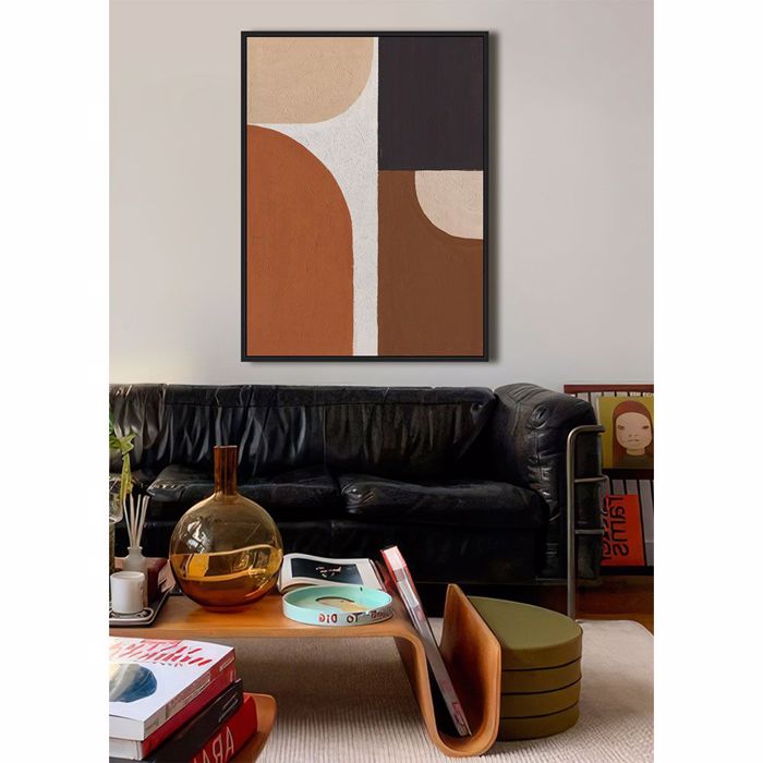 Liberta - Maison VARME B Pinakas Kambas Poluxromos me Xulini Korniza Mavri 60x4x80cm 034234