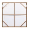 Liberta - Maison RAYA B Pinakas Kambas Bez/Kafe me Xulini Korniza Fusiki 100x4x100cm 034240