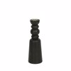 Liberta-Maison Nuvira Kiropigo 9x9x26cm Xulo Mavro Xruso Metallo 034746