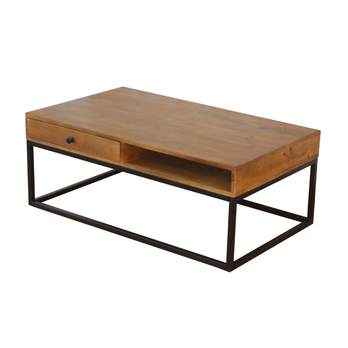 Liberta - Maison CASSETTO Coffee Table Karudi/Mavro me 1 Surtari 100x60x40cm 04-0960