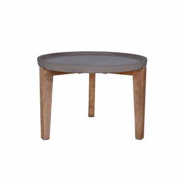 Liberta - Maison ORRIN Coffee Table Καφέ/Φυσικό 73x73x48cm 04-1034
