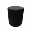 Liberta-Maison Stylos Side Table Mavro 34x34x40cm 04-1338