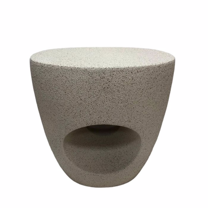 Liberta-Maison Portal Side Table Sand Beige 50x41x46.5cm 04-1343