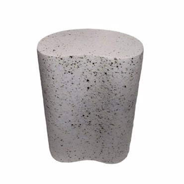 Liberta-Maison Curva Side Table Terrazzo 34.5x24x45cm 04-1346