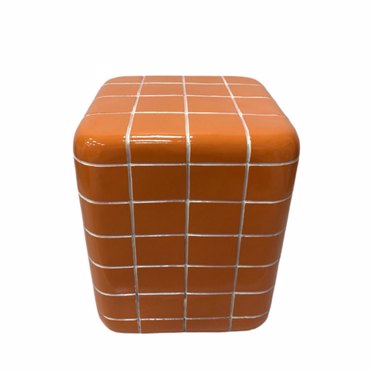 Liberta-Maison Cubix Side Table Καφέ 33.5x33.5x41cm 04-1354