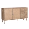 Liberta - Maison AMMOS Boufes Fusikos me Rattan me 3 Surtaria kai Ntoulapia 150x39x79cm 05-0469