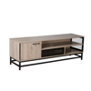Liberta - Maison PLEGMA TV Stand Sonoma/Mavro 140x39x47cm 05-0504