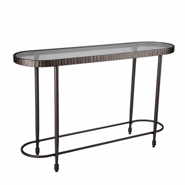 Liberta - Maison GRANAZ Κονσόλα Μαύρη 132x36x81cm 05-0780