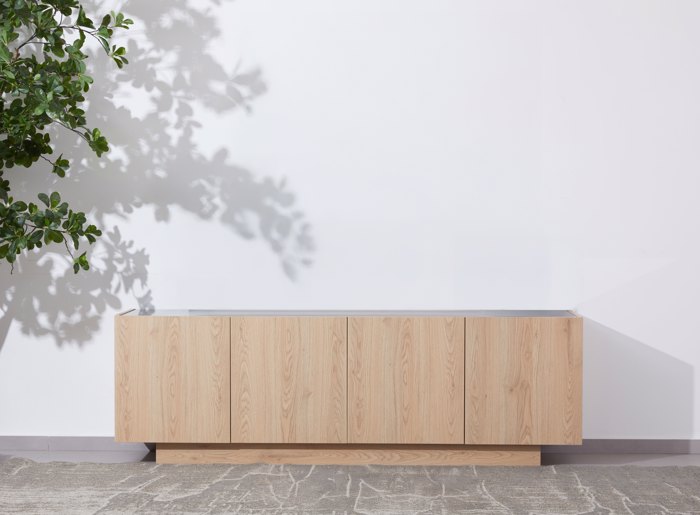 Liberta - Maison CUBIUS TV Stand Fusiko me 4 Portes 182x39x59cm 05-0809