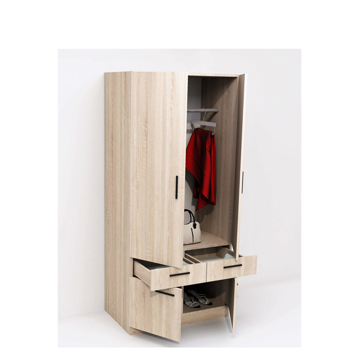 Liberta - Maison SIX Ntoulapa Sonoma 91x56x199cm 06-0046
