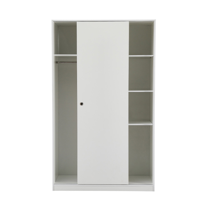 Liberta - Maison KEY Ντουλάπα με 2 Πόρτες Λευκή 120x50x200cm 06-0122 Liberta - Maison KEY Ntoulapa me 2 Portes Lefki 120x50x200cm 06-0122