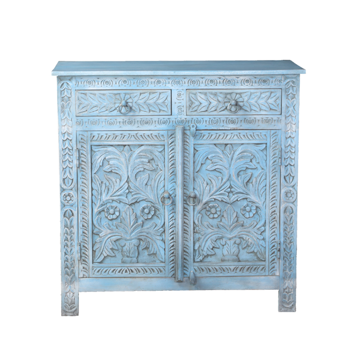Liberta - Maison SIFNOS Komota me 2 Portes kai 2 Surtaria Glazio Decape 90x40x95cm 09-1443