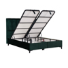 Liberta - Maison STICKS Krebati me Apothikeftiko Xoro Prasino 37-911 223x166x120cm (ga Stroma 160x200cm) 09-1771