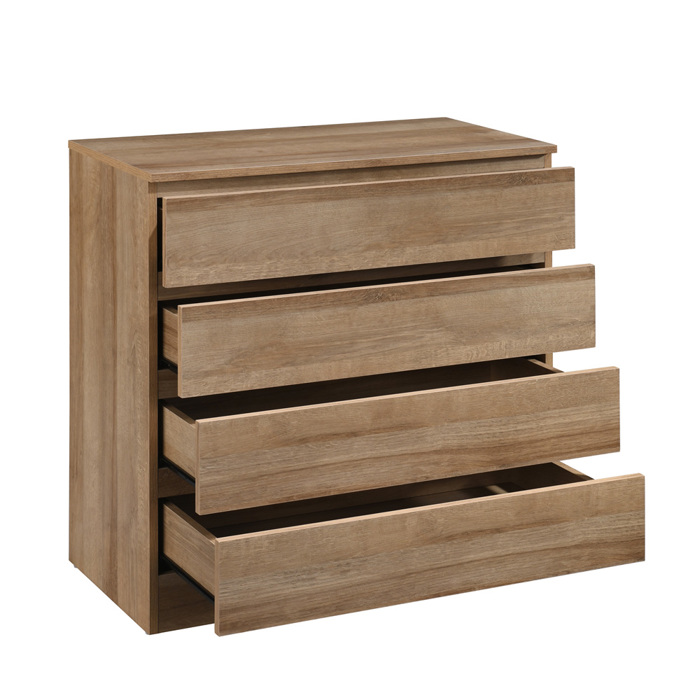 Liberta - Maison POLO Komota Oak me 4 Surtaria 76x40x81cm 09-1788