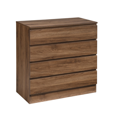 Liberta - Maison POLO Κομότα Καρυδί με 4 Συρτάρια 76x40x81cm 09-1792