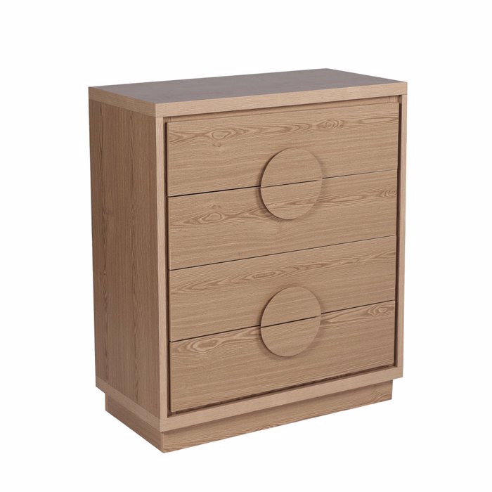 Liberta - Maison AXIS Συρταριέρα Φυσική με 4 Συρτάρια 80x40x94cm 09-1956 Liberta - Maison AXIS Surtariera Fusiki me 4 Surtaria 80x40x94cm 09-1956