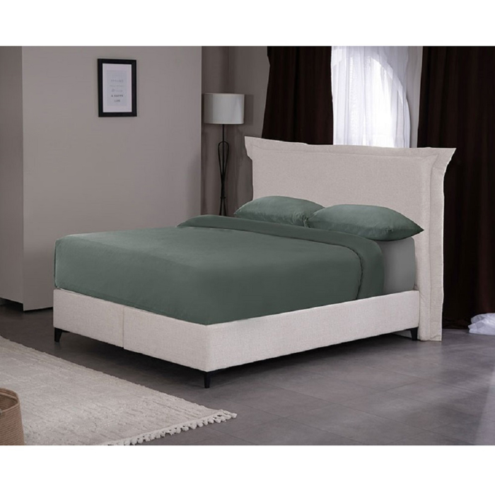 Liberta - Maison LONGWAVE Krebati me Apothikeftiko Xoro Off White 06-900 207x180x140cm (ga Stroma 160x200cm) 09-1991