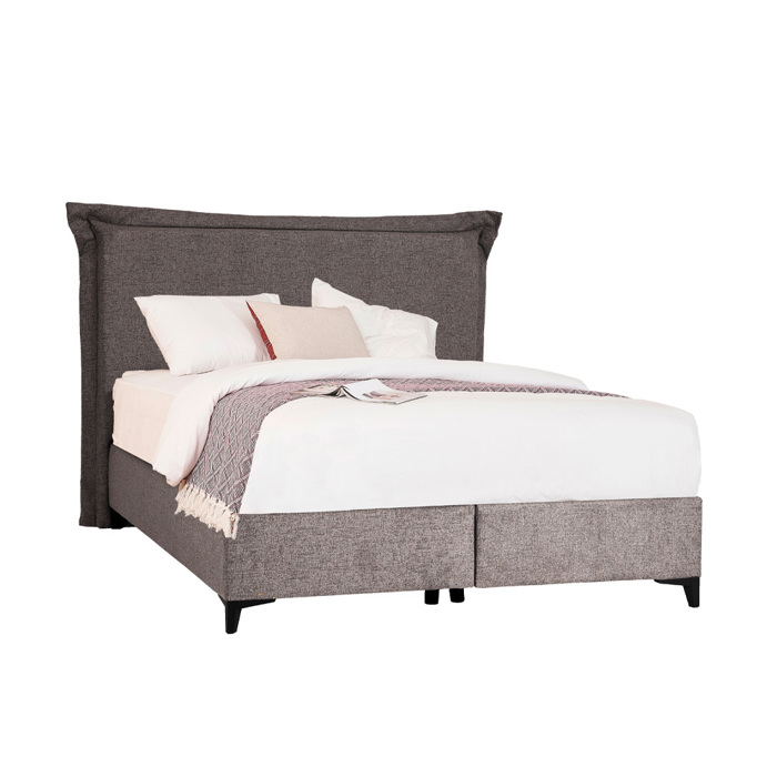 Liberta - Maison LONGWAVE Κρεβάτι με Αποθηκευτικό Χώρο Γκρι 34-900 207x180x140cm (για Στρώμα 160x200cm) 09-1992 Liberta - Maison LONGWAVE Krebati me Apothikeftiko Xoro Ggri 34-900 207x180x140cm (ga Stroma 160x200cm) 09-1992