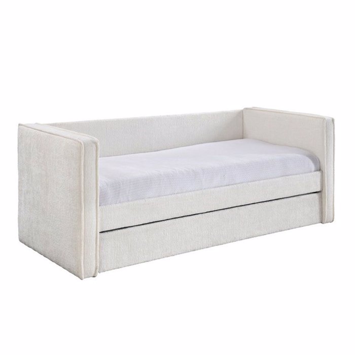 Liberta - Maison CALMO Καναπές Κρεβάτι Cream 222x99x84.2cm (Για Στρώμα 90x195cm) 09-2035 Liberta - Maison CALMO Kanapes Krebati Cream 222x99x84.2cm (Ga Stroma 90x195cm) 09-2035