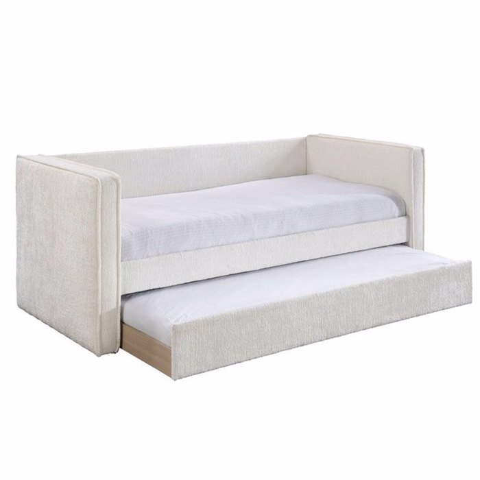 Liberta - Maison CALMO Καναπές Κρεβάτι Cream 222x99x84.2cm (Για Στρώμα 90x195cm) 09-2035 Liberta - Maison CALMO Kanapes Krebati Cream 222x99x84.2cm (Ga Stroma 90x195cm) 09-2035