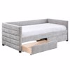 Liberta - Maison SUENO Kanapes Krebati Ggri Anoixto 209x99.5x76cm (Ga Stroma 90x195cm) 09-2036