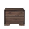 Liberta - Maison GROOVES Komodino Karudi/Ggri me 2 Surtaria 60x45x47cm 09-2045
