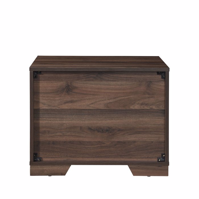 Liberta - Maison GROOVES Komodino Karudi/Ggri me 2 Surtaria 60x45x47cm 09-2045