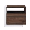 Liberta - Maison DOBLE Komodino Karudi/Lefko me 1 Porta 46x40x43cm 09-2047