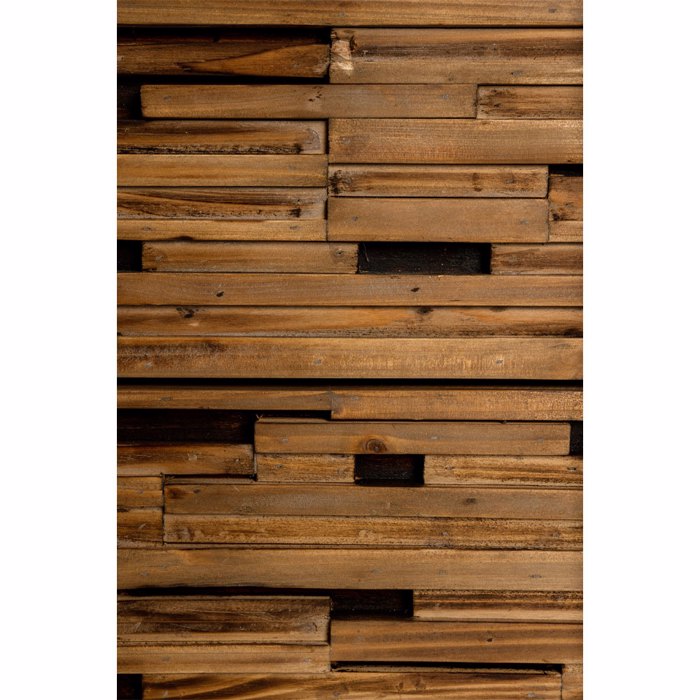 Liberta - Maison COAST Komodino Mavro/Fusiko 55x43x55.5cm 09-2058