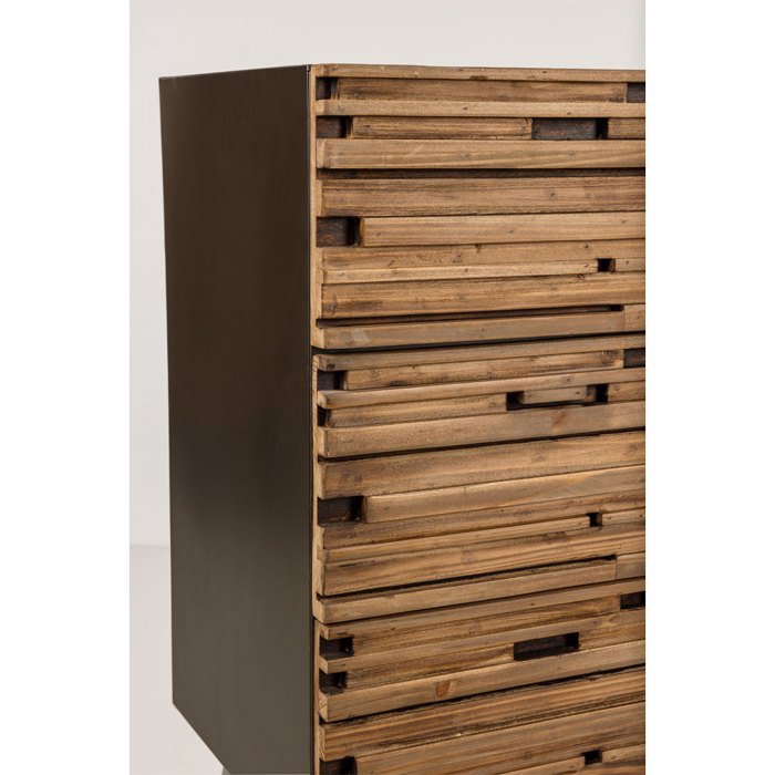 Liberta - Maison COAST Surtariera Mavri/Fusiki me 3 Surtaria 90x37x79cm 09-2066