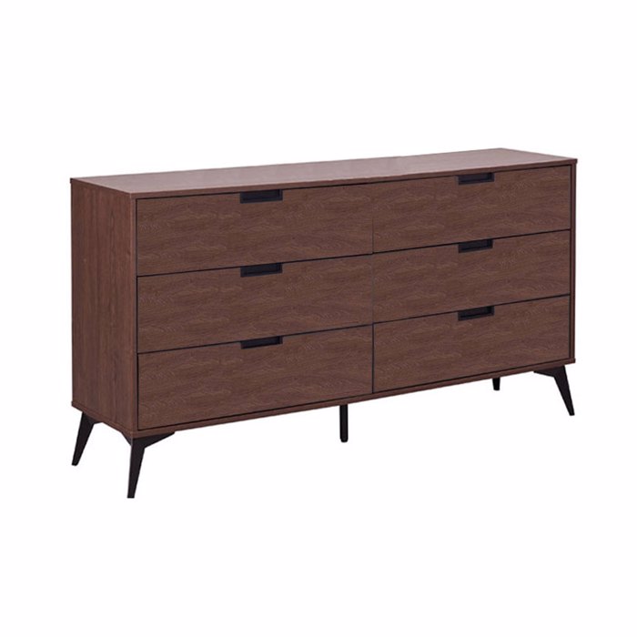 Liberta - Maison NUEZ Συρταριέρα Καρυδί με 6 Συρτάρια 137x39x83cm 09-2135 Liberta - Maison NUEZ Surtariera Karudi me 6 Surtaria 137x39x83cm 09-2135