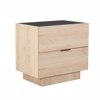 Liberta - Maison CUBIUS Komodino Fusiko me 2 Surtaria 58x39x54.2cm 09-2136
