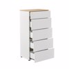 Liberta - Maison LUCIDO Set Krebatokamaras 3+1 Lefko Oak/Fusiko 09-2151