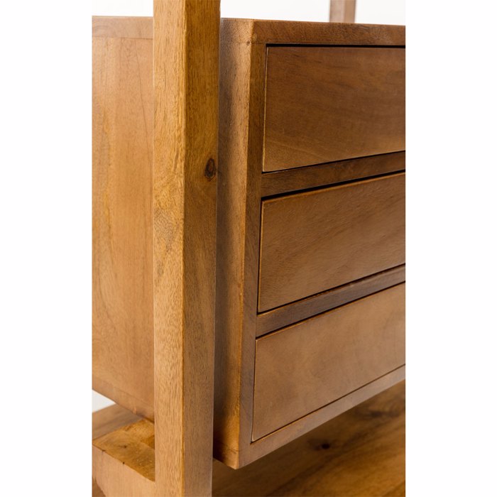 Liberta - Maison ELIS Komodino Fusiko me 3 Surtaria 65x38x65cm 09-2156