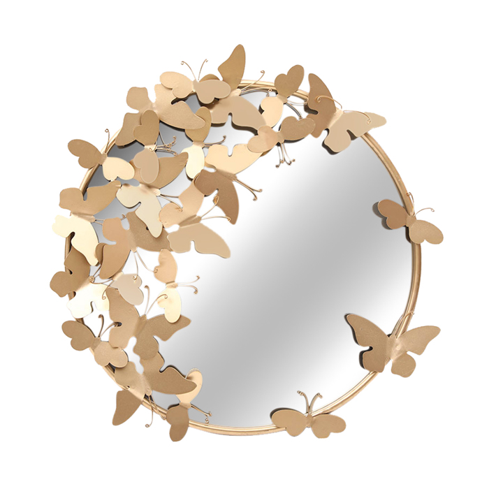 Liberta - Maison SCIAME Kathreptis Toixou Metallikos Xrusos 64x7.5x63cm 11-0474