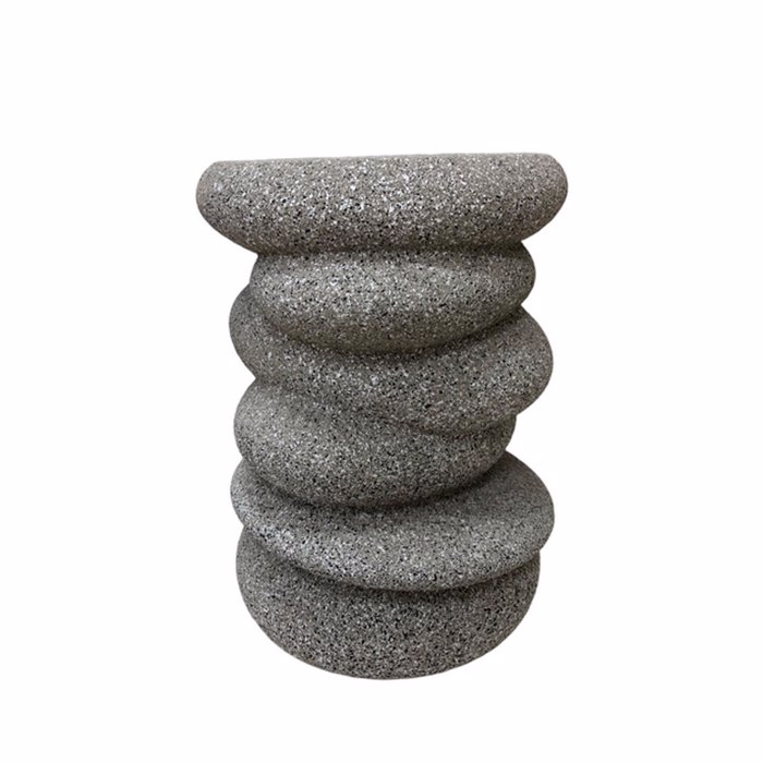 Liberta-Maison Balance Side Table Stone Grey 34x37x49.5cm 16-0918