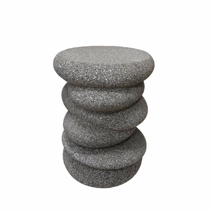 Liberta-Maison Balance Side Table Stone Grey 34x37x49.5cm 16-0918