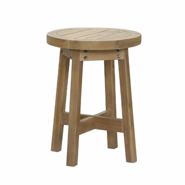 Liberta - Maison ANASA Side Table Φυσικό Φ40x48cm 22-0148