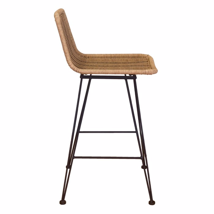 Liberta - Maison DENMARK Σκαμπό Bar Φυσικό 42x53x90cm 22-0163 Liberta - Maison DENMARK Skampo Bar Fusiko 42x53x90cm 22-0163