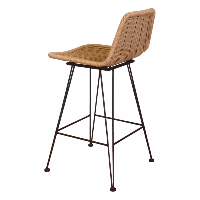 Liberta - Maison DENMARK Σκαμπό Bar Φυσικό 42x53x90cm 22-0163 Liberta - Maison DENMARK Skampo Bar Fusiko 42x53x90cm 22-0163