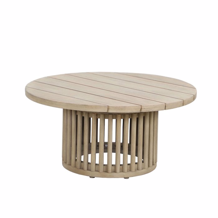 Liberta - Maison SUMATRA Coffee Table Φυσικό Φ80x38cm 22-0246 Liberta - Maison SUMATRA Coffee Table Fusiko F80x38cm 22-0246
