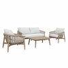 Liberta - Maison CORDA Set Saloni Exoterikou Xorou Fusiko/Lefko 22-0274