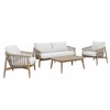 Liberta - Maison CORDA Set Saloni Exoterikou Xorou Fusiko/Lefko 22-0274