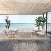 Liberta - Maison ETOILE Set Saloni Exoterikou Xorou Fusiko/Beige Anoixto 22-0275