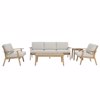 Liberta - Maison ETOILE Set Saloni Exoterikou Xorou Fusiko/Beige Anoixto 22-0275